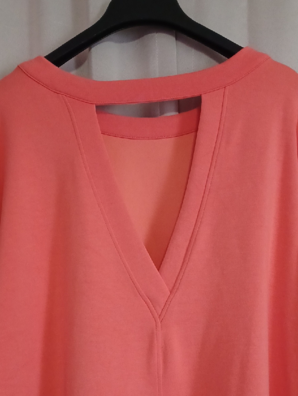 Crane Cropped Boxy Fit Crewneck Sweatshirt Open Back Dropped Shoulders Soft - Picture 10 of 13